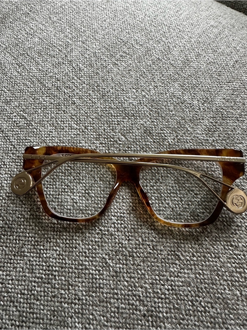 Gucci Tortoiseshell Prescription Glasses - Picture 5 of 6